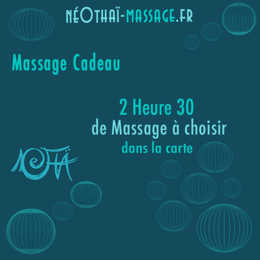 Massage cadeau 2H30